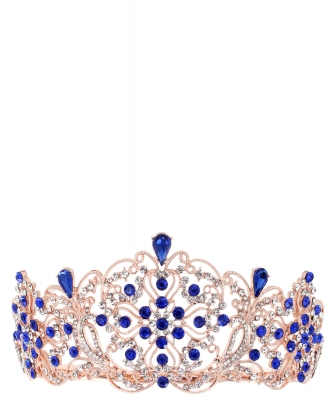 Flower Casting Tiara  TR330095 ROSEGOLD CB